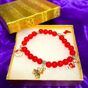 Red Agate bracelets